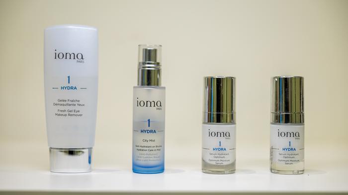 Skincare products used at RENEU