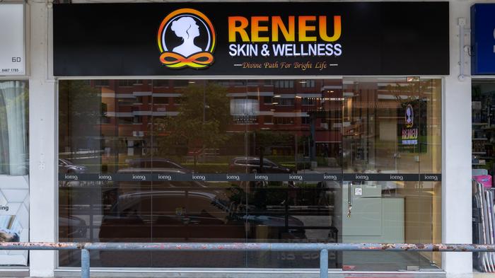 RENEU Skin & Wellness storefront entrance